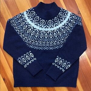 Mock neck sweater